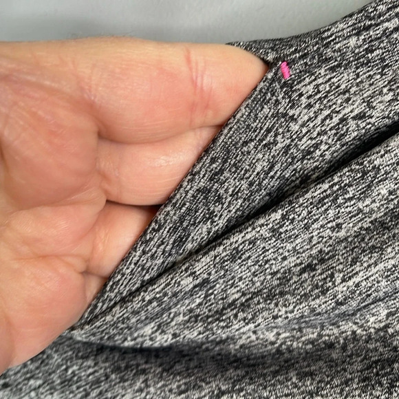 VSX Sport Knockout By Victoria Secret Capri Leggings Grey Mix Stretch Yoga M - Picture 5 of 10